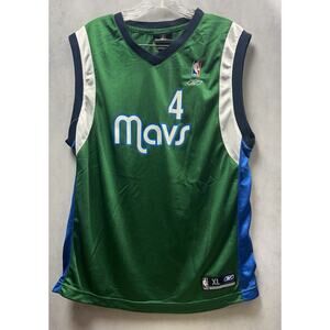Vintage Reebok Michael Finley #4 Dallas Mavericks NBA Jersey Size XL